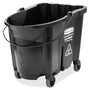 Rubbermaid Commercial Products Exec Series Down Press Mop Bucket Combo, 35Qt, Black (RCP1863898) View Product Image