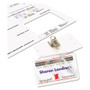 Avery Self-Laminating Laser/Inkjet Printer Badges, 2.25 x 3.5, White, 30/Box (AVE5362) View Product Image