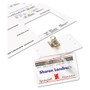 Avery Self-Laminating Laser/Inkjet Printer Badges, 2.25 x 3.5, White, 30/Box View Product Image