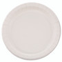 SOLO Bare Eco-Forward Clay-Coated Paper Dinnerware, ProPlanet Seal, Plate, 8.5" dia, White, 125/Pack, 4 Packs/Carton View Product Image