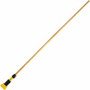 Rubbermaid Commercial Gripper Wet Mop 60" Hardwood Handle - 60" Length - Yellow - Hardwood Product Image 