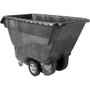 Rubbermaid Commercial Standard Duty Utility Truck - 1250 lb Load Capacity - Structofoam - 33" Width x 72" Depth x 43" Height - Black Product Image 