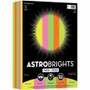 Astrobrights Color Copy Paper - "Neon" ,  5 Assorted Colours - Letter - 8 1/2" x 11" - 24 lb Basis Weight - Green Seal Product Image 