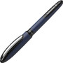 Schneider One Business Rollerball Pen, Stick, Fine 0.6 mm, Black Ink, Dark Blue/Black Barrel, 10/Box View Product Image