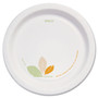 SOLO Bare Eco-Forward Paper Dinnerware Perfect Pak, ProPlanet Seal, Plate, 8.5" dia, Green/Tan, 125/Pack, 2 Packs/Carton (SCCOFMP9RJ7234) View Product Image