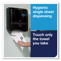 Tork Elevation Matic Hand Towel Roll Dispenser, 13.2 x 8.1 x 14.65, Black View Product Image