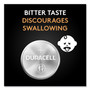 Duracell Lithium Coin Batteries With Bitterant, 2025, 4/Pack View Product Image