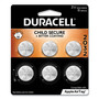 Duracell Lithium Coin Batteries With Bitterant, 2032, 6/Pack View Product Image