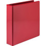 Samsill View Binder, Round Ring, 2" Capacity, 11"x8-1/2", Red (SAM18563) View Product Image