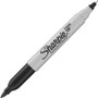Sharpie Twin Tip Permanent Markers - Fine, Ultra Fine Marker Point - Black Ink - Alcohol Based Product Image 