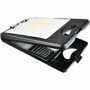 Saunders Deskmate II Portable Desktop - 0.50" Clip Capacity - Storage for Stationary - Bottom Opening - 10" x 16" Sheet Size - Polypropylene Product Image 