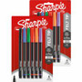 Sharpie Fine Point Pens - Fine Pen Point - Assorted Ink - 6/Pack Product Image 