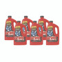 Drano Max Gel Clog Remover, Bleach Scent, 80 oz Bottle, 6/Carton View Product Image