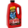 Drano Max Gel Clog Remover, Bleach Scent, 80 oz Bottle, 6/Carton View Product Image
