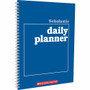 Scholastic Daily Planner - Academic - Daily, Weekly, Yearly - 8 1/2" x 11" Sheet Size - White Sheet - Blue Cover Product Image 