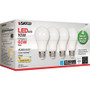 Satco 10W A19 LED 2700K Frosted Bulbs - 10 W - 60 W Incandescent Equivalent Wattage - 120 V AC - 800 lm - A19 Size Product Image 