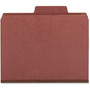 Smead Classification Folders, 2 Dividers, Letter, 10/BX, Red (SMD14070) View Product Image