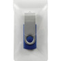 Smead Pocket f/USB Drive,Poly,Self-Adhesive,2"x3-9/16",6/PK,CL (SMD68150) View Product Image