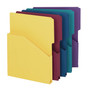 Smead Organized Up 2/5 Tab Cut Letter Recycled File Jacket - 8 1/2" x 11" - (SMD75445) Product Image 