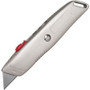 Sparco 3-position Retractable Blade Utility Knife - 1 Stainless Steel Blade - 6" Cutting Length - Retractable, Heavy Duty Utility Blade Product Image 