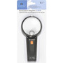 Sparco Illuminated Magnifier,Round,2X Main/4X Bifocal,3" Dia.,BK (SPR01878) View Product Image