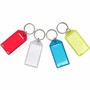 Sparco Replacement Key Tags - 0.25" Length x 0.75" Width - Oval - Assorted Product Image 