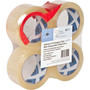 Sparco Packaging Tape w/Dispenser,3" Core,3mil,2"x55 Yds,4 RL/PK,CL (SPR64011) View Product Image