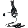 Spracht ZuM Binaural Over The Head Headset, Black/Silver (SPTZUMWDUSB2) View Product Image