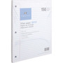 Sparco Filler Paper, Wide-Ruled, 16lb., 10-1/2"x8", 150/PK, WE (SPR82121) View Product Image