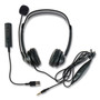 Spracht ZuM3500 Binaural Over The Head USB Headset, Black (SPTZUM3500) View Product Image