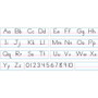 Trend Enterprises Alphabet Bulletin Brd Set,Manuscript,6-1/4"x22-1/4',9/PK,MI (TEP1858) View Product Image