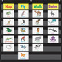 Teacher Created Resources 7-Pocket Chart, 28"x28", Black (TCR20740) View Product Image