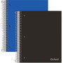 Oxford 3-Subject Poly Notebook - 3 Subject(s) - 150 Sheets - Wire Bound - Wide Ruled Front Ruling - Red Margin Product Image 