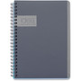 Tops Notebook, Double Wire, 80-Sht, 5-9/10"Wx8"Lx2/5"H, Gray (TOP57010IC) View Product Image