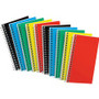 Ampad Sidebound Memo Notebooks - 50 Sheets - Wire Bound - 5" x 3" Sheet Size - White Paper - Assorted Pressboard Cover Product Image 