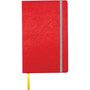 Tops Journal, Notebook, Elastic Band, Wide Ruled, 8-1/4"x5", Red (TOP56873) View Product Image