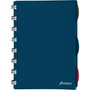 Tops Spiral Notebook, Poly Cover, 60 Sht, 5-1/2"x8-1/2", Navy (TOP25635) View Product Image
