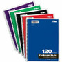 TOPS 3 - subject College Ruled Notebook - Letter - 120 Sheets - Wire Bound - Letter Product Image 