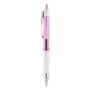 uniball Signo 207 City of Hope Edition Gel Pen, Retractable, Medium 0.7 mm, Black Ink, Translucent Pink/White Barrel, Dozen View Product Image