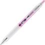 uniball Signo 207 City of Hope Edition Gel Pen, Retractable, Medium 0.7 mm, Black Ink, Translucent Pink/White Barrel, Dozen View Product Image
