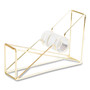 U Brands Vena Tape Dispenser, 1" Core, Metal, Gold (UBR3235U0624) View Product Image