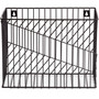 U Brands Vena Hanging File Basket, Letter Size, 6.85" Long, Black View Product Image