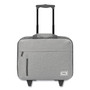 Solo Re:Start Underseat Rolling Case, 15.6", 16 x 6 x 14, Light Gray View Product Image