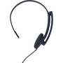 Verbatim Mono Headset with Microphone and In-Line Remote, Black View Product Image