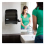 Tork Compact Hand Towel Roll Dispenser, 12.49 x 8.6 x 12.82, Smoke (TRK83TR) View Product Image