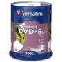 Verbatim DVD Recordable Media - DVD+R - 16x - 4.70 GB - 100 / Pack - Retail Product Image 