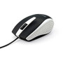 Verbatim Corded Notebook Optical Mouse - White - Optical - Cable - White - USB Type A Product Image 