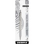 Zebra Ballpoint Pens,Retractable,Stainless Steel,.7mm,6/BX,Black (ZEB29411BX) View Product Image