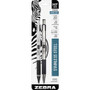 Zebra STEEL 3 Series M/F 301 Mechanical Pencil & Ballpoint Pen Set - Fine Pen Point - 0.7 mm Pen Point Size - 0.5 mm Lead Size - Refillable - Black Ink Product Image 