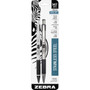 Zebra STEEL 3 Series M/F 301 Mechanical Pencil & Ballpoint Pen Set - Fine Pen Point - 0.7 mm Pen Point Size - 0.5 mm Lead Size - Refillable - Black Ink Product Image 